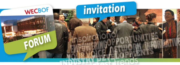 WECBOF invitation - Forum Evening
