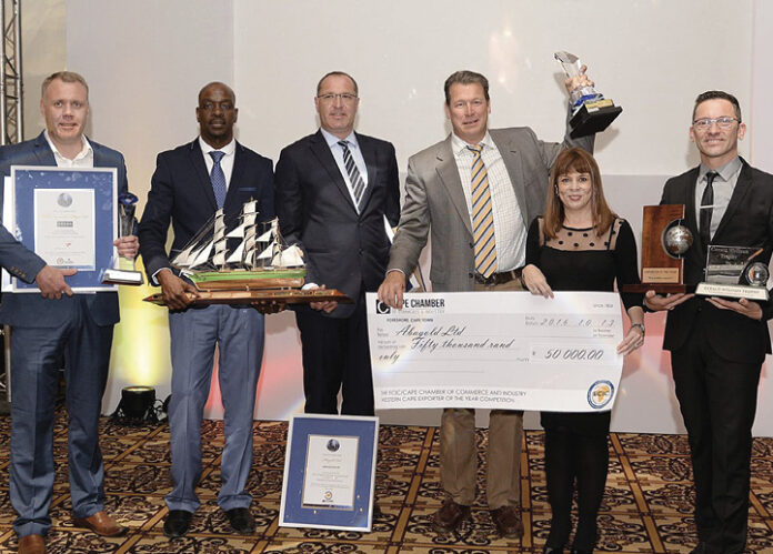 Cape Chamber - Exporter of the Year 2016 Winners