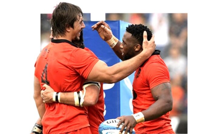 Eben Etzebeth and Siya Kolisi - Cape Town Breakfast