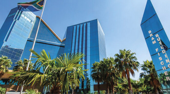 The Bram Fisher Building in Bloemfontein