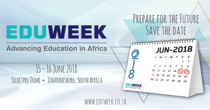Save The Date - EduWeek 2018 2