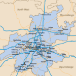 Gauteng Regional Map – 2018
