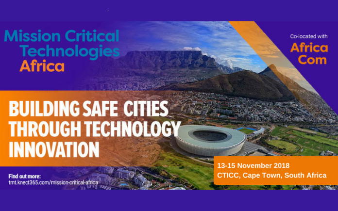 Mission Critical Technologies Africa - Cape Town 13 - 15 Nov 2018