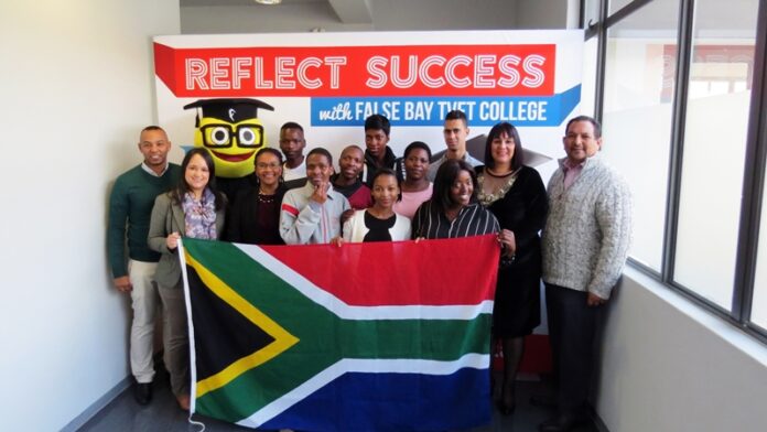 False Bay TVET - South African graduates depart for year-long internship