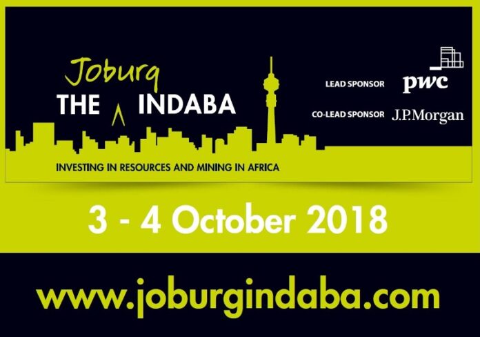 The Joburg Indaba - 3-4 October 2018