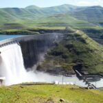 Katse Dam Overspilling
