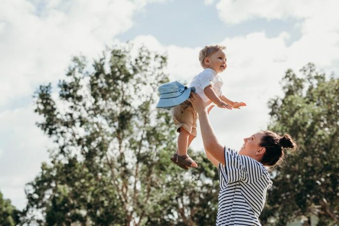Healthy Living - Mother and Child - Nature