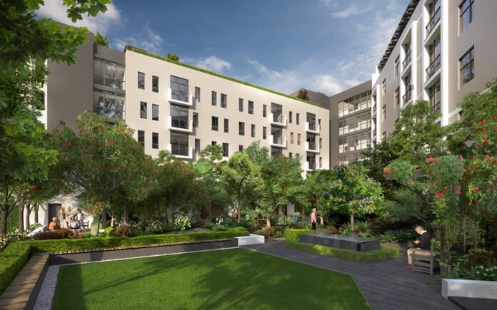 Pam Golding Properties - Quadrant Gardens courtyard