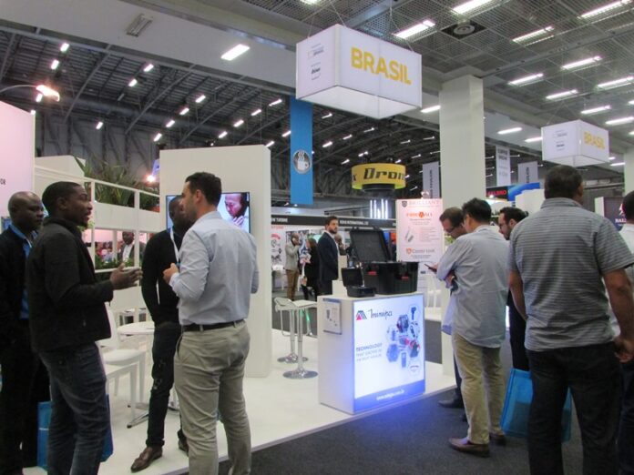 Apex-Brasil and Abinee delegation at AUW 2019 exhibition