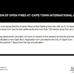 ACSA Notification of open fires at Cape Town International Airport 800×539