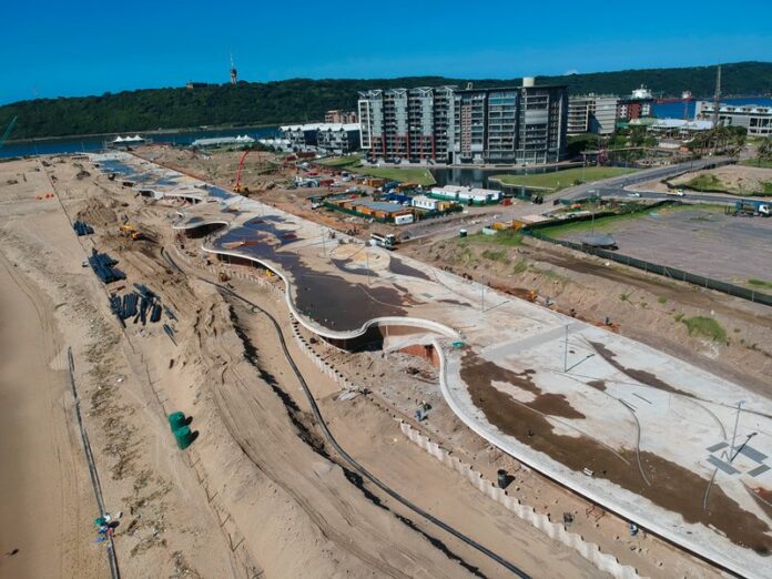Durban Beachfront Promenade Extension 2019 -9