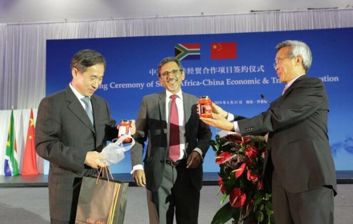 South Africa - China agreements 2019