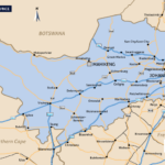 North West Province South Africa regional map