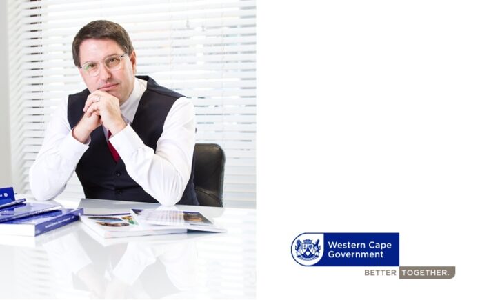 Minister of Finance and Economic Opportunities David Maynier - Western Cape Government