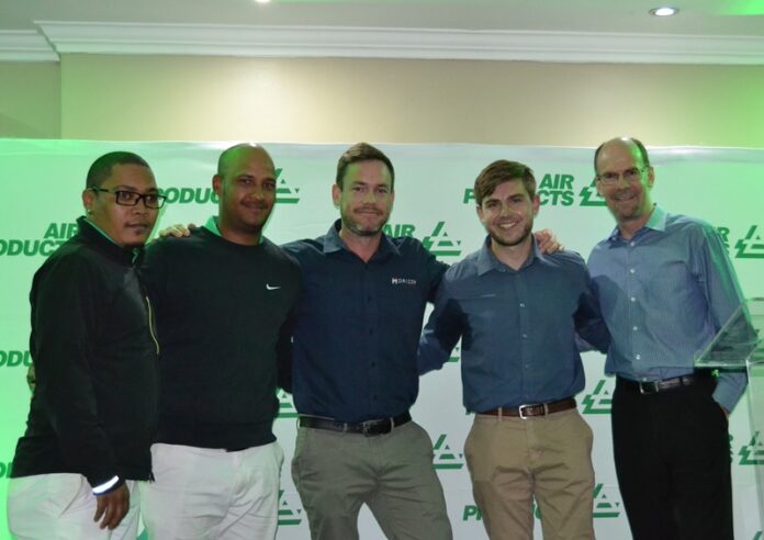 Air Products winning four ball at Corporate Golf Day