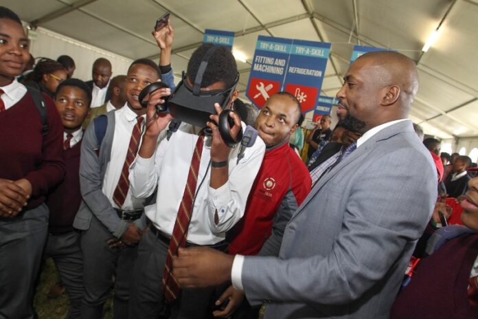 False Bay TVET College - Deputy Minister engages with merseta and students