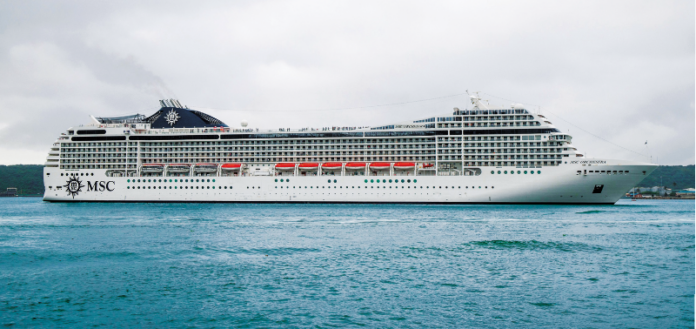 MSC Orchestra arrives in Durban