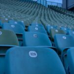 empty sports stadium seats