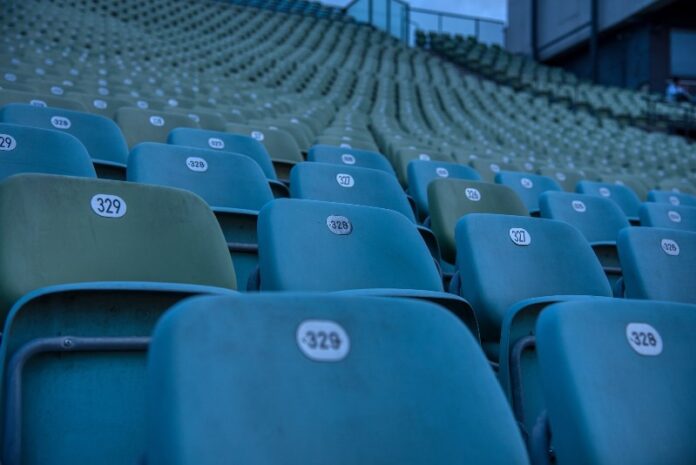 empty sports stadium seats