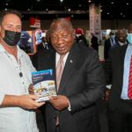 Gabriel Venter and Cyril Ramaphosa