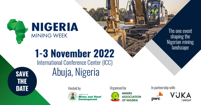 Nigeria Mining Week 2022 - Save the Date