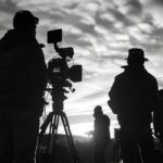 Filming – Film set – Silhouette
