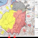 The study area located in split municipal jurisdictional boundaries