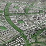 Virtual model room showing the potential of the Lanseria Growth Node view from the N14