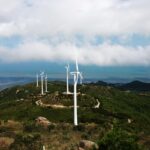 Turbines in the Chinese province of Guangdong Sheng