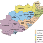 Eastern Cape municipalities map