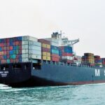 Container ship from MSC Lines