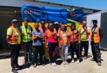 Community members receive e-waste recycling training in Bellville