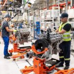 Diesel engines are assembled at Ford’s plant in Gqeberha