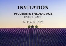 Showcase your products at in-cosmetics Global 2026 in Paris, France