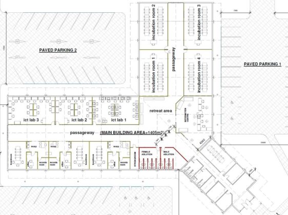 Floorplan of the Smart Space Centre