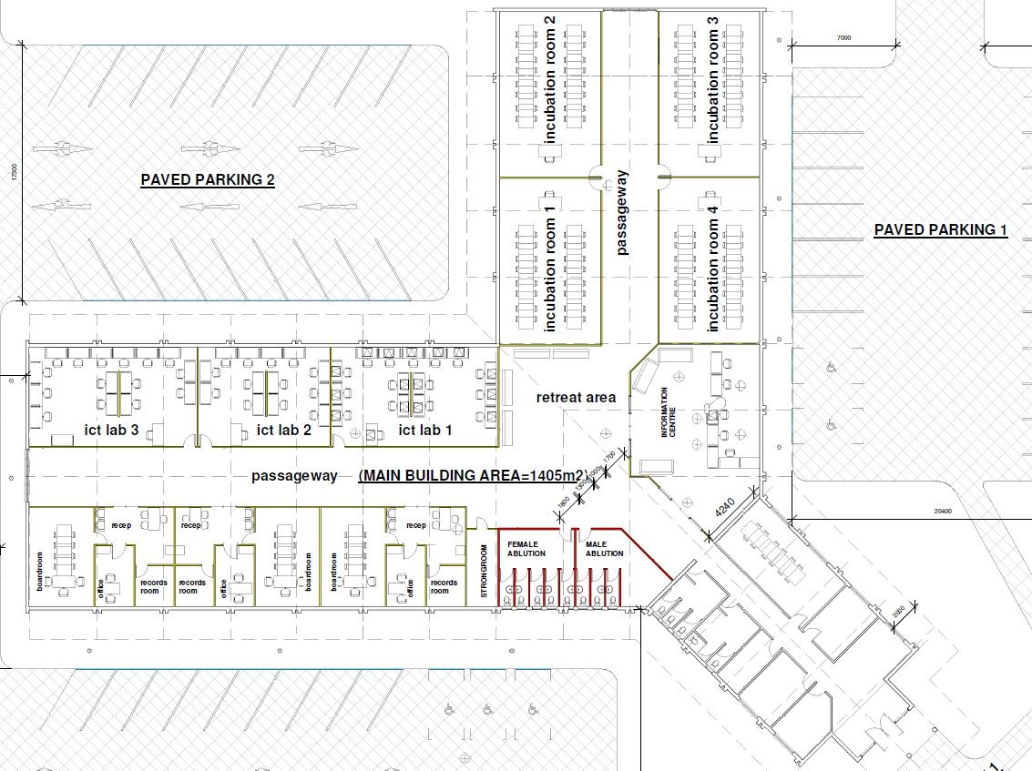 Floorplan of the Smart Space Centre